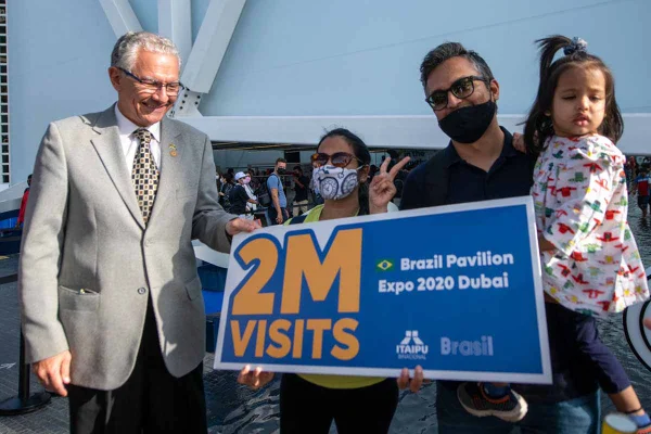 Expo 2020 Dubai: Pavilhão Brasil atinge 2 milhões de visitantes