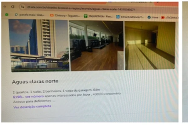 Falso aluguel: mulher que aplicava golpes no DF e no Entorno é presa