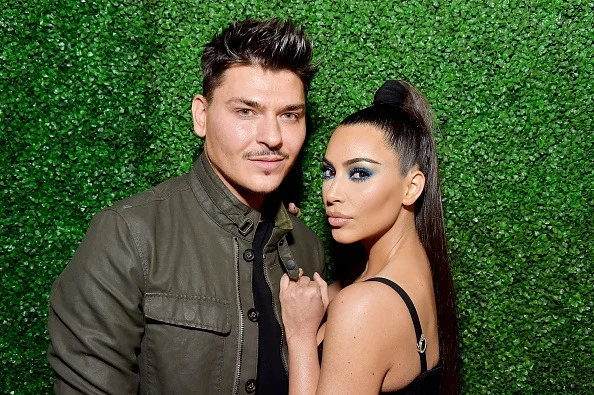 Mario Dedivanoviic e Kim Kardashian
