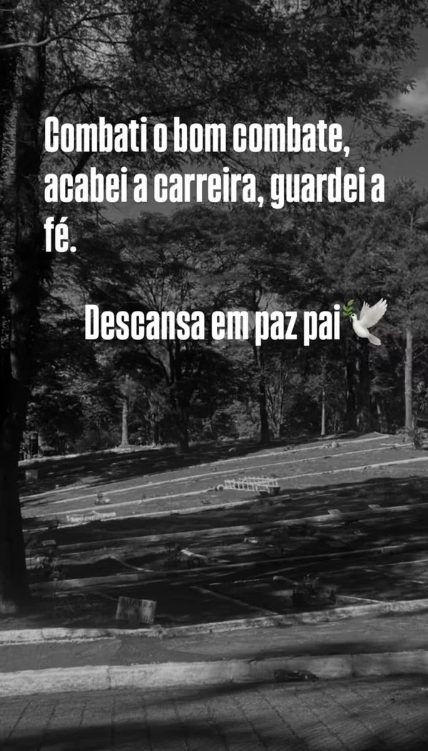 Morre Ricardo Andrade, pai de Rebeca Andrade - destaque galeria