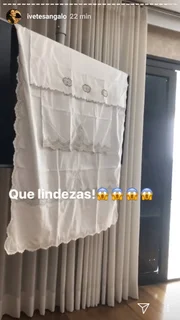O enxoval é de Naelia Donatti, a mesma pessoa que fez o de Enrico, filho de Karina Bacchi O enxoval é de Naelia Donatti, a mesma pessoa que fez o de Enrico, filho de Karina Bacchi