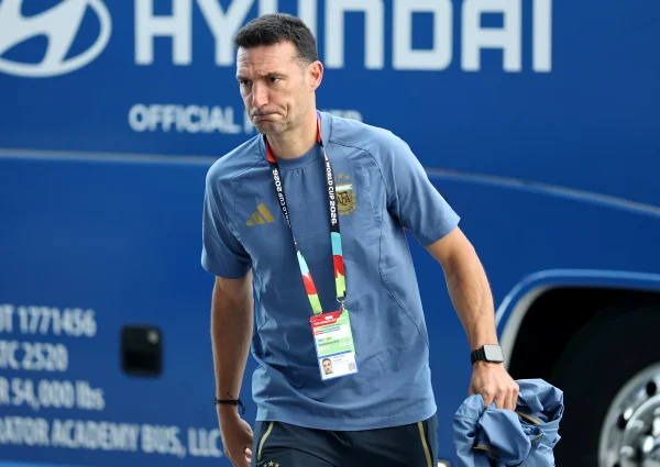 Lionel Scaloni, treinador da seleção argentina