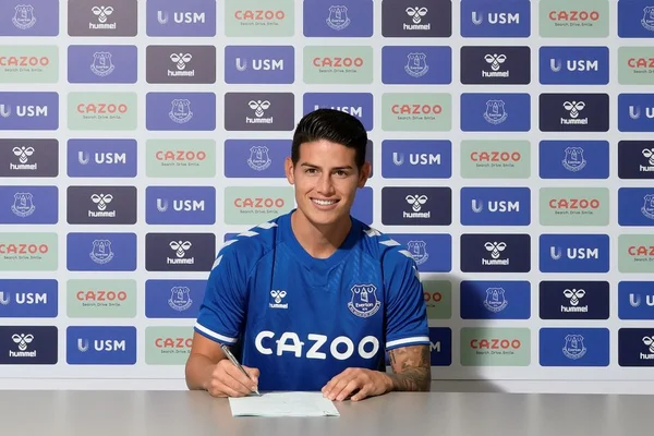 James Rodriguez no Everton