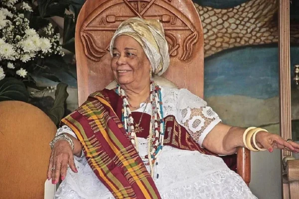 Mãe Carmen do Gantois, ialorixá do terreiro de Gantois