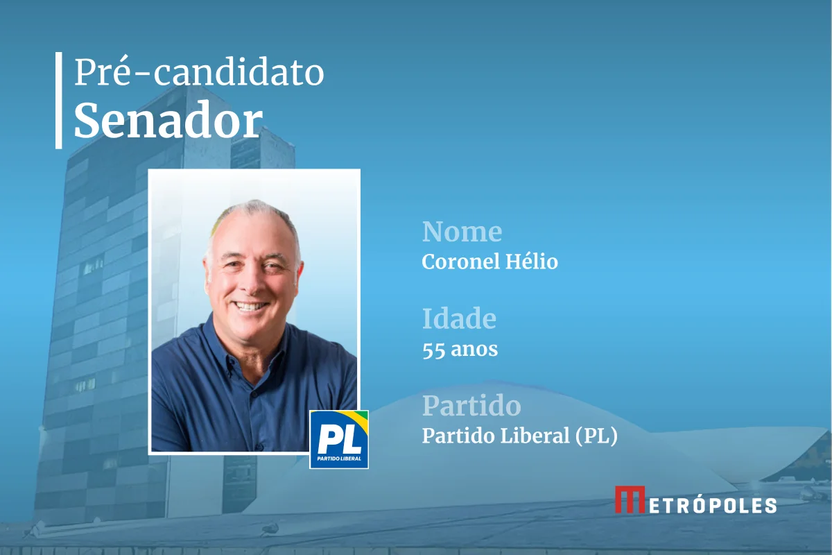 Candidato ao Senado - Coronel Hélio Oliveira (PL) RN Candidato ao Senado - Coronel Hélio Oliveira (PL) RN
