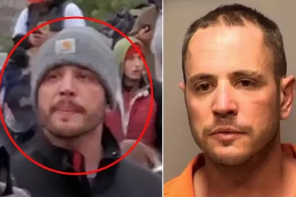 Imagem colorida de invasor perdoado por Donald Trump - Metrópoles