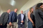 Moraes estava acompanhado de ao menos três seguranças Moraes estava acompanhado de ao menos três seguranças