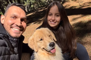 A golden retriever consegue perceber sinais de estresse