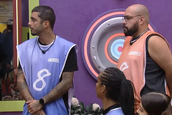 BBB22: Pedro Scooby e Tiago Abravanel vencem segunda Prova do Líder