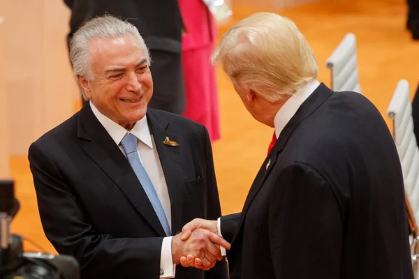 Trump elogiou economia do Brasil, afirma Temer no Twitter