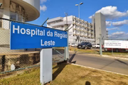Fachada do Hospital da Região Leste
