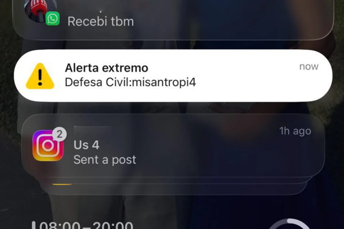 Defesa Civil: sistema de alerta nacional é retirado do ar após ataque - imagem 5 Defesa Civil: sistema de alerta nacional é retirado do ar após ataque - imagem 5