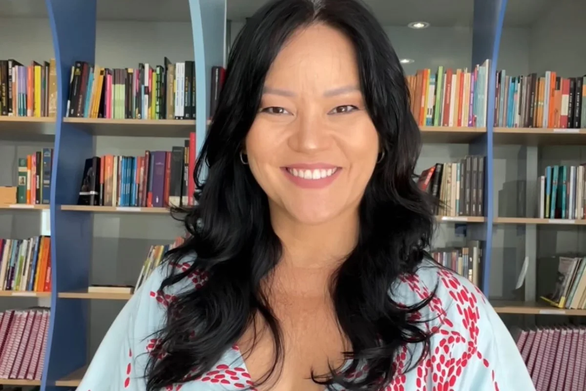 Geovanna Tominaga grava vídeo para o Instagram Geovanna Tominaga grava vídeo para o Instagram