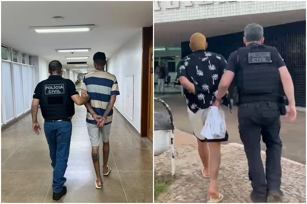 Garçom e comparsa são presos por matar homem com 40 facadas no DF