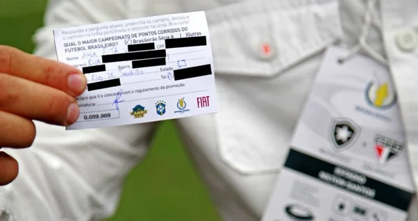 Esposa de diretor do Botafogo vence sorteio sem estar no estádio