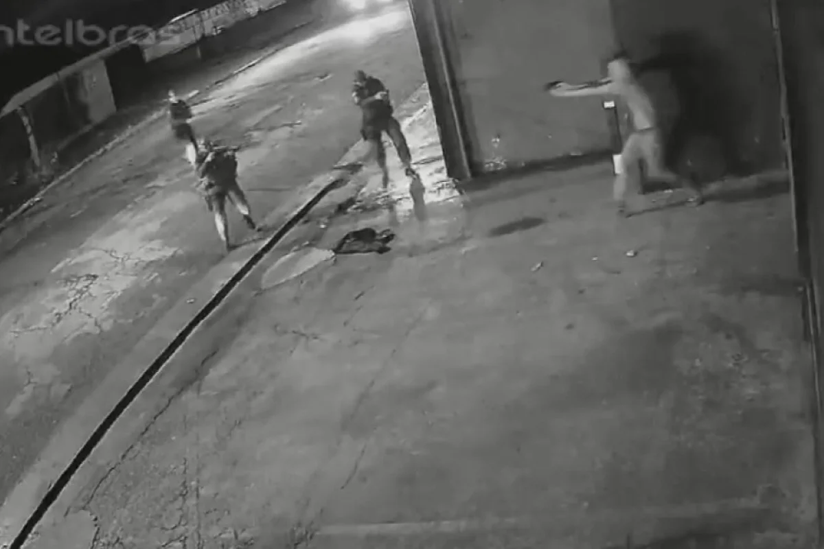Imagens mostram ação da PM que resultou na morte de jovem com 27 tiros em Moema - Metrópoles