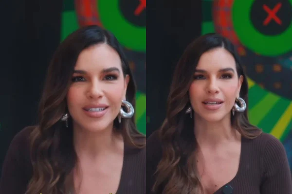 prints coloridos de Mariana Rios falando sobre medos na gravidez e revelando rotina de exames