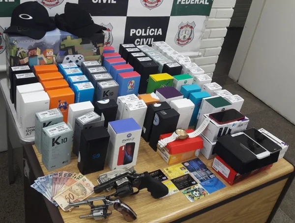 Quadrilha que roubou celulares no Edifício Varig é presa em Goiás