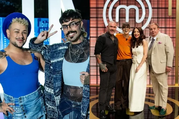 Eduardo Camargo e Filipe Oliveira, apresentadores do canal Diva Depressão