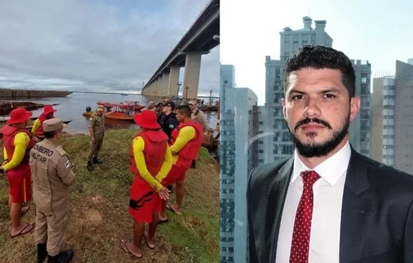 Foto colorida de paraquedista desaparecido em Manaus