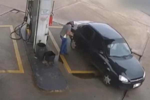 Motorista abastece sem pagar Goias