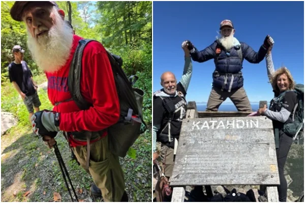 Aos 91 anos, homem percorre 3,5 mil km, sofre 71 quedas e recupera recorde nos EUA - Metrópoles