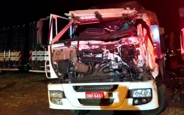 Casal morre, e criança fica ferida após carreta tombar na BR-060 em GO