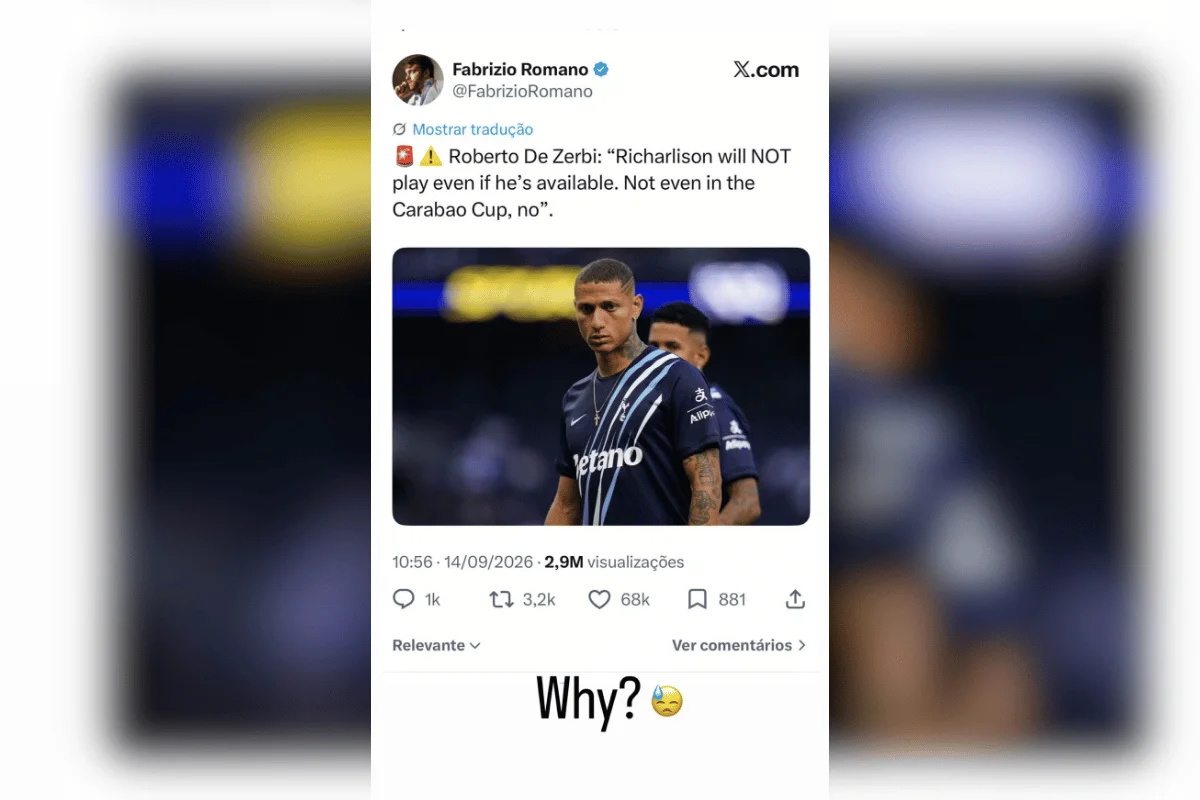 Stories de Richarlison Stories de Richarlison