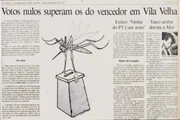 Mosquito "eleito" como prefeoto foi noticiado pelo A Gazeta