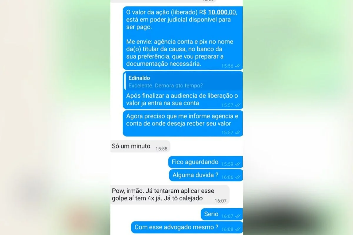 Quadrilha especializada em golpes do falso advogado Quadrilha especializada em golpes do falso advogado