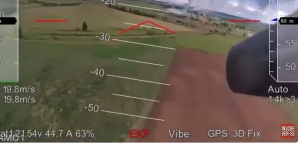 imagem colorida ataque drone ucrania