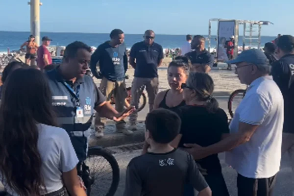 Imagem colorida de mulher atropelada no RJ - Metrópoles