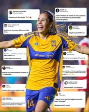 Após o jogo, o clube compartilhou algumas reações ao gol Após o jogo, o clube compartilhou algumas reações ao gol