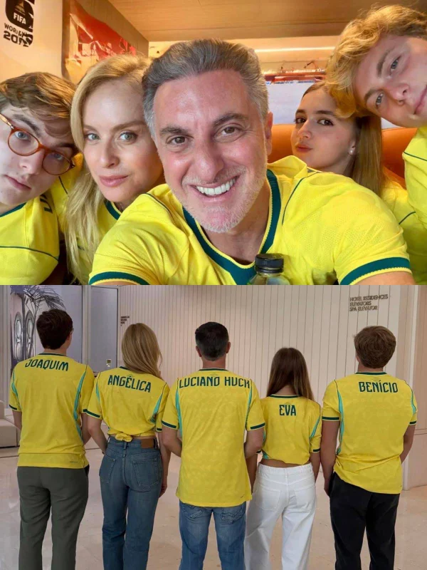 Angélica abre álbum em família durante Copa do Mundo; veja fotos - destaque galeria