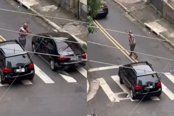 Vídeo: homem dá tiros no meio da rua durante briga de trânsito em SP