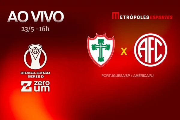 Série D ZeroUm: confira como foi Portuguesa-SP x América-RJ