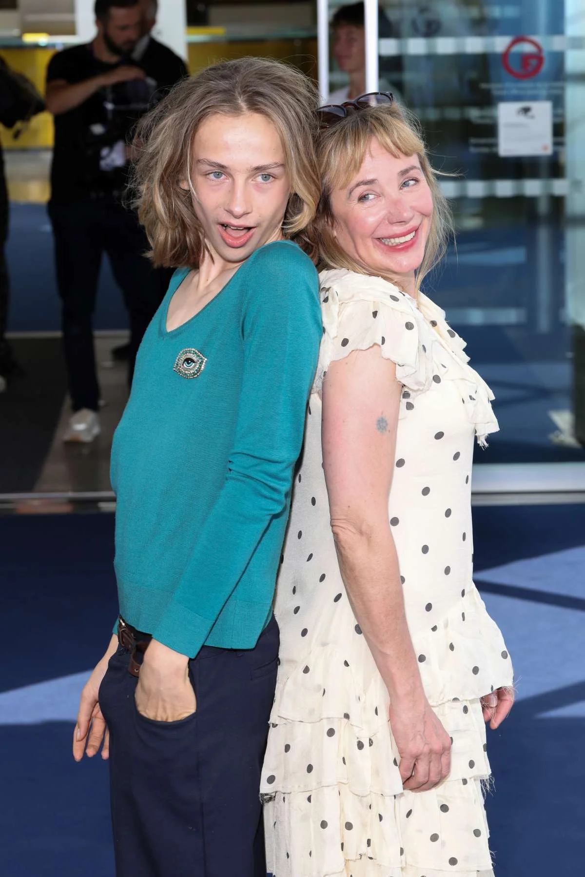 Billy e Julie Depardieu Billy e Julie Depardieu
