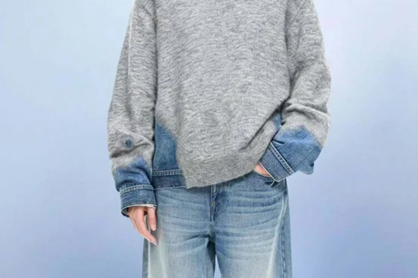 jnby moletom jeans lã textura criatividae moda - metrópoles