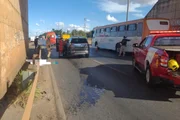 Acidente entre carro e motocicleta mobilizou equipes do Corpo de Bombeiros, da PRF e da PCDF na tarde desta terça-feira (4/8) Acidente entre carro e motocicleta mobilizou equipes do Corpo de Bombeiros, da PRF e da PCDF na tarde desta terça-feira (4/8)