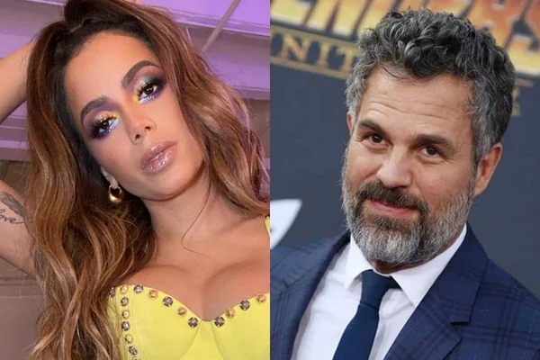 Anitta e Mark Ruffalo