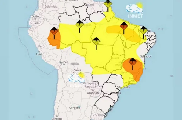 imagem colorida previsao do tempo 8 de janeiro