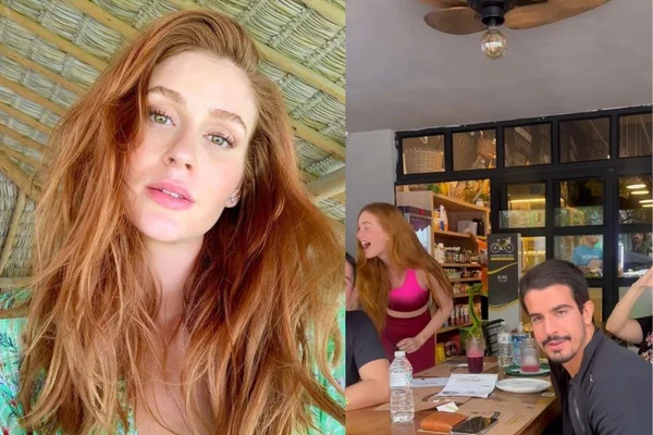 Marina Ruy Barbosa rebate rumores de affair com Enzo Celulari