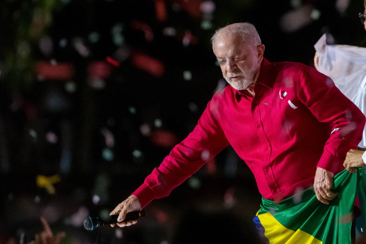 Presidente Lula durante ato de campanha em Ceilândia (DF) Presidente Lula durante ato de campanha em Ceilândia (DF)