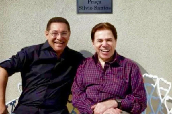 Jassa Santos e Sivio Santos