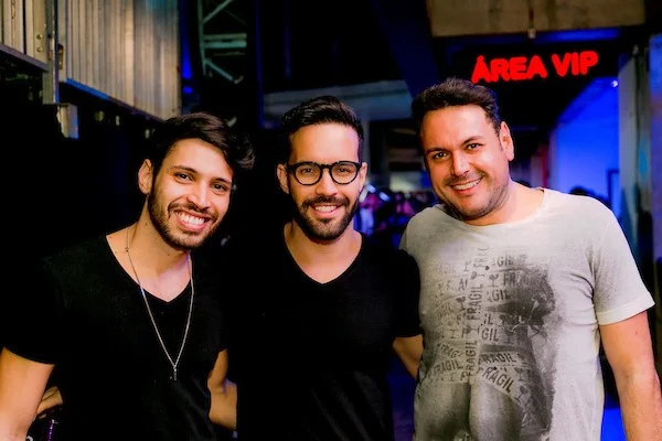 Guilherme Ferrer, Felipe Ewerton e Marcel Bucar Guilherme Ferrer, Felipe Ewerton e Marcel Bucar