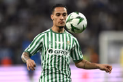 Jogador esteve no Real Betis, por empréstimo.