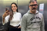 Juliano Cazarré e Leticia são pais de seis Juliano Cazarré e Leticia são pais de seis