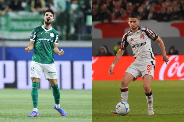 Foto colorida de Flaco López e Jorginho - Metrópoles