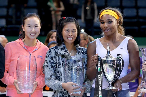Shuai Peng e Serena Williams
