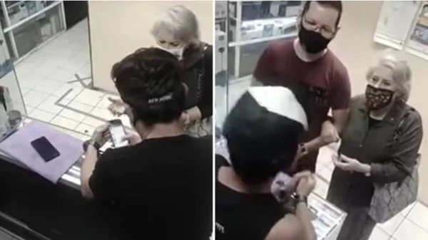 Idosa leva celular ao conserto e o motivo é de partir o coração; filhos não a atendiam há 1 ano